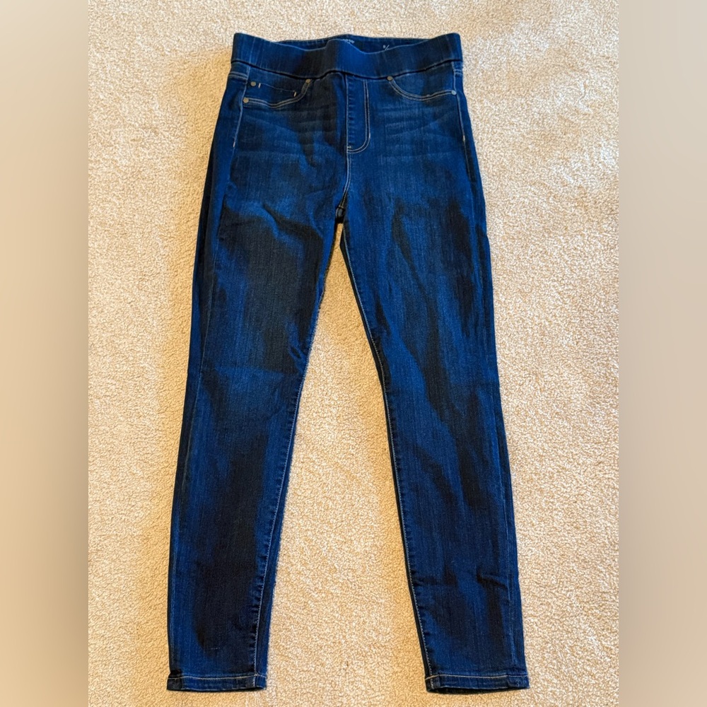 Liverpool High Rise Skinny Ankle Jeans Dark Wash Size 8